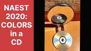 NAEST 2020: Colors in a CD thumbnail